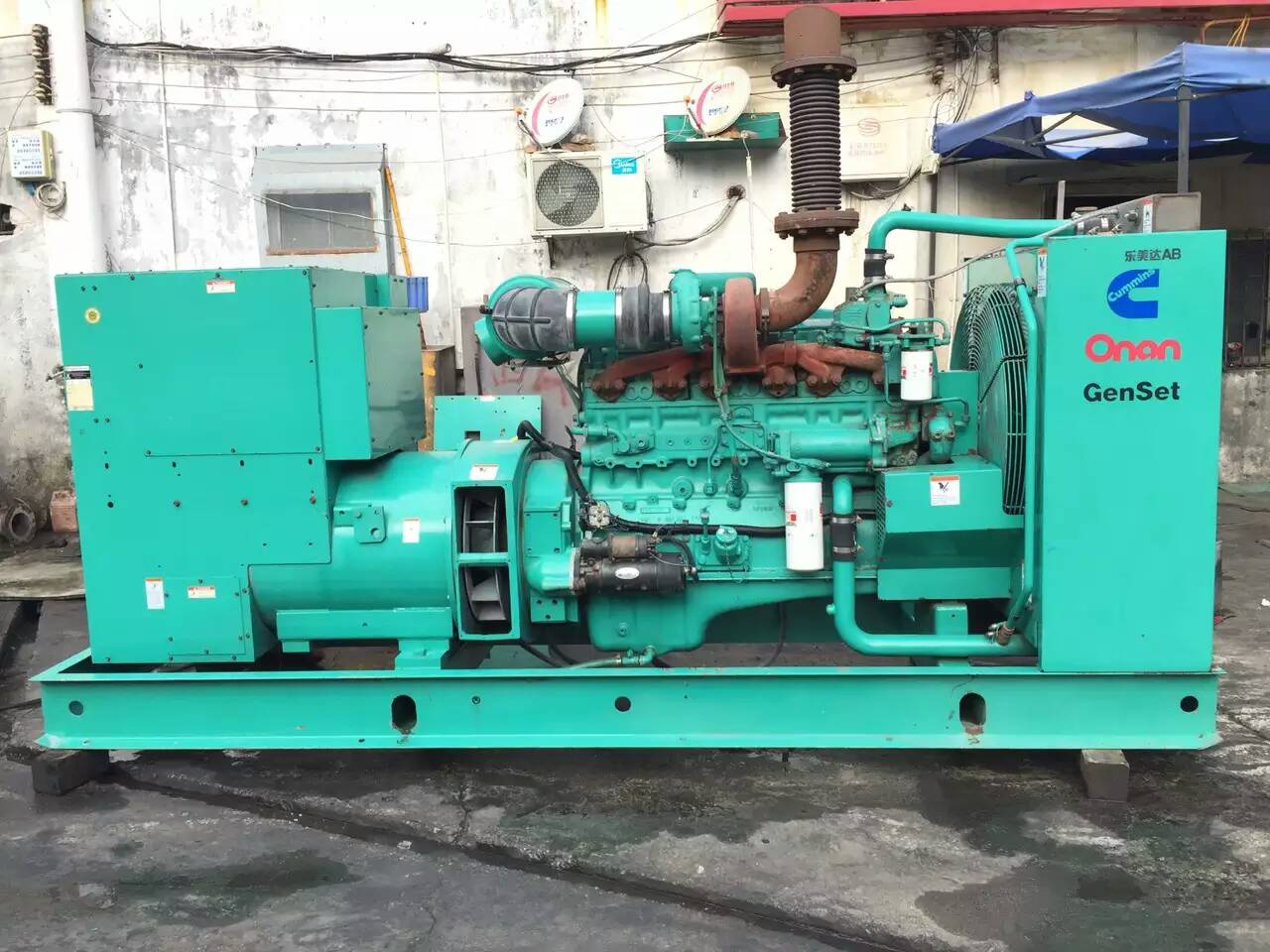 随州租赁发电机-柴油发电机不正常冒烟的原因